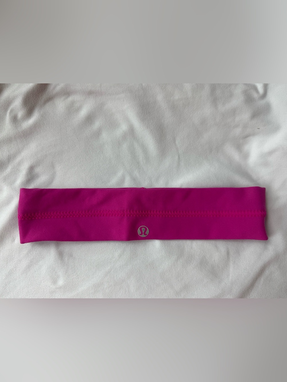 Y2K Gym Sleek Lululemon Fringe Fighter Headband Hot Pink